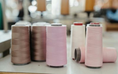 Embroidery thread types